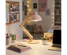 Led Stalinė lempa dziecięca JUNIOR pudrowy róż