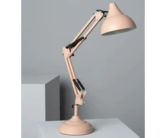 Led Stalinė lempa FLEXO metalo sp. pastelowa rožinė
