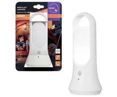 0,65W LED mobilus naktinis šviestuvas NIGHTLUX LANTERN, baltas, 4000K, su baterija ir judesio bei šviesos jutikliu