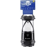 LED stovyklavimo žibintas VARTA Camping, IP67, 450 lm, elementai 6xAA (neįeina) veikia iki 360 val