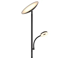 LED toršeras GLOBO SKOPO 20W+5W CCT3000/4000/6500K 1900lm+450lm dim touch On/Off ø25x179cm
