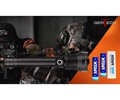 LED žibintuvėlio BATERIJA Karinis labai GALINGAS ZOOM reflektorius PROFESSIONAL