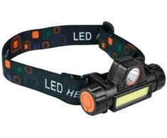 LED žibintuvėlis ant galos SP0306 DPM 100lm/1200mAh juodas