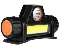 LED žibintuvėlis ant galos SP0306 DPM 100lm/1200mAh juodas