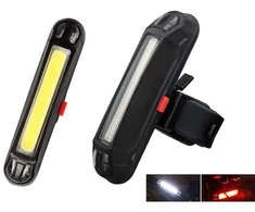 Pakraunamas dviračio žibintas Entac LED 2W USB