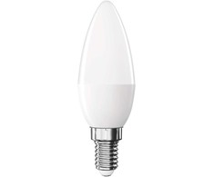 LED žvakės formos lemputė E14 Emos 6.5W/806lm 2700K