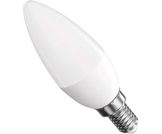 LED žvakės formos lemputė E14 Emos 6.5W/806lm 2700K