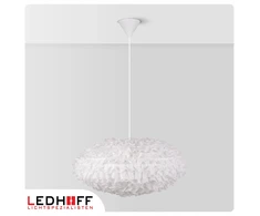 Ledhoff Lampa sufitowa wisząca LED balta E27 chmurka ŻYRANDOL do pokoju dziecka