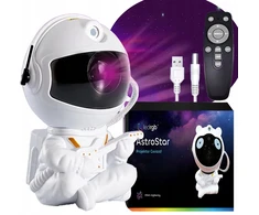 ledrgb Projektorius GWIAZD ASTRONAUTA Lampka Rzutnik Dla Dzieci Led LASER Pultas 2024r