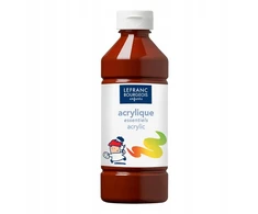Lefranc &amp; Bourgeois Akriliniai dažai 500ml, rudos spalvos