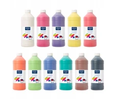 Lefranc &amp; Bourgeois tempera dažai plakatams, 11 x 1l rinkinys