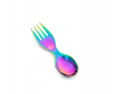 LEKKABOX SPORK plieno šaukštas, Rainbow