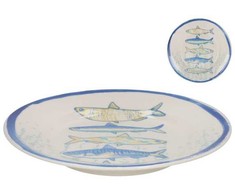 Kitchengo Lėkštė ŽUVYS 26 cm Keramikinė