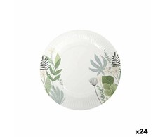 Lėkštės vienkartinės BIO kompostuojamos D23 cm 8 vnt Algon BA01054076235