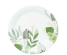Lėkštės vienkartinės BIO kompostuojamos D18 cm 12 vnt Algon BA01054076233