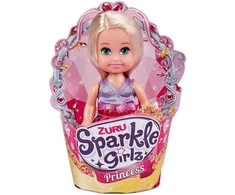 Lėlė Cupcake Princess Sparkle Girlz 10cm 3+ m.
