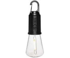 Bikuvalt Lempa turistinė LED 6x6x17 cm įkraunama Atom 636872