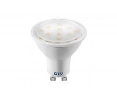 Bikuva.lt LED lemputė, SMD 2835, 4000K, GU10, 4W, AC220-240V, šviesos kampas 120°, 300 lm, 43 mA