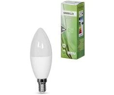 Bikuva.lt LED C37 8W E14CH 640lm 3000K