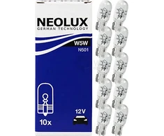 Getz Bikuvalt Lemputė NEOLUX W5W 12V W2,1X9,5D