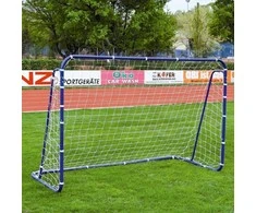 Lengvai surenkami futbolo treniruočių vartai Spartan 240x160x100cm
