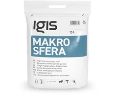 Bahco Lengvas stambiagrūdis glaistas IGIS MAKROSFERA, 15 l