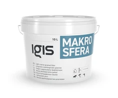 Lengvas stambiagrūdis glaistas IGIS MAKROSFERA, 10 l 10,00 L