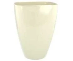 Leni Dekoratyvinis gėlių vazonas orchidėjai Quarta 14cm baltas