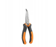 Lenktos replės MASTER GRIP 165 mm, nikeliuotos, DIY-PL1213/6