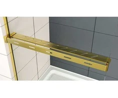 City Lentynėlė dušo sienelei RAVENA Gold