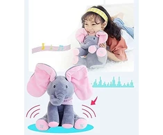 Leopard MASKOTAS groja SINGING ELEPHANT MOVES EARS INTERACTIVE ELEPHANT