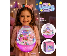 Leopard „Unicorn Creative Set Terrarium Night“ lempa su balso ir jutiklinio valdymo pulteliu