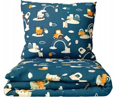 Letto Patalynė 80x160 + 40x60 DZIECIĘCA DO ŁÓŻECZKA BAWEŁNIANA 160x80 TRAKTORY