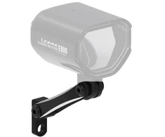 Lezyne E-Bike Aluminum Fork Mount šviesos laikiklis - juodas, aliuminis