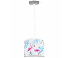 Pakabinamas šviestuvas Light Home LAMPA SUFITOWA WISZĄCA ŻYRANDOL DZIECIĘCA ABAŻUR