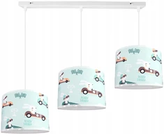Light Home LAMPA SUFITOWA WISZĄCA ŻYRANDOL DZIECIĘCA ABAŻUR
