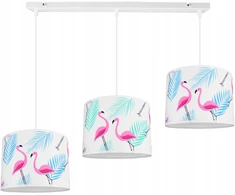 Light Home LAMPA SUFITOWA WISZĄCA ŻYRANDOL DZIECIĘCA ABAŻUR