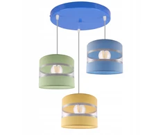 Light Home LAMPA WISZĄCA SUFITOWA ŻYRANDOL ABAŻUR DZIECIĘCA