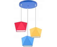 Light Home Lampa wisząca żyrandol dziecięcy plafon LED spalva