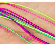 Linija pintoms apyrankėms, 1 mm, spalvinga, 50 metrų, lanksti, tvirta