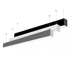 Bona Electrica Linijinė lempa LED 40W DW, Balta
