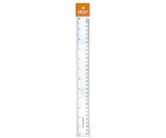 Liniuotė DELI 30cm skaidri
