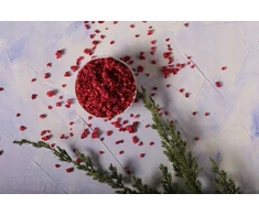 Liofilizuotos aviečių kruopos 50g FREEZE-DRIED RASPBERRY PREMIUM kokybės