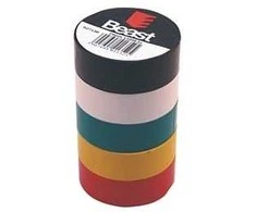 BEAST Lipni juosta Izoliacinė 19mm 10m Spalvota (5 vnt.)