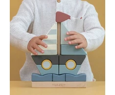 Little Dutch Maža olandiška medinė krovimo valtis