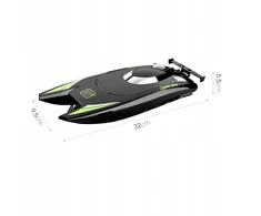 LODZ RACING MOTORBOAT NUOTOLINIO VALDYMO GREITIO dovanos vaikams