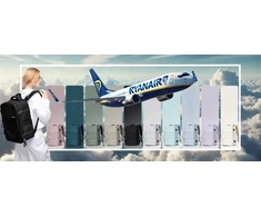 Loftek Vakuuminė kuprinė lėktuvui 40x25x20 rankiniam bagažui Wizzair Ryanair