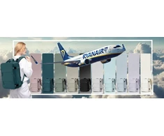 Loftek Vakuuminė lėktuvo kuprinė su USB pompa 40x25x20 Wizzair Ryanair Žalias