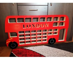 London Lentyna karštųjų ratų stovui / automobilių garažas