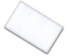 LOPŠIS 90x40 cm paklodė SU 100% medvilnės BABYMAM šonkauliu